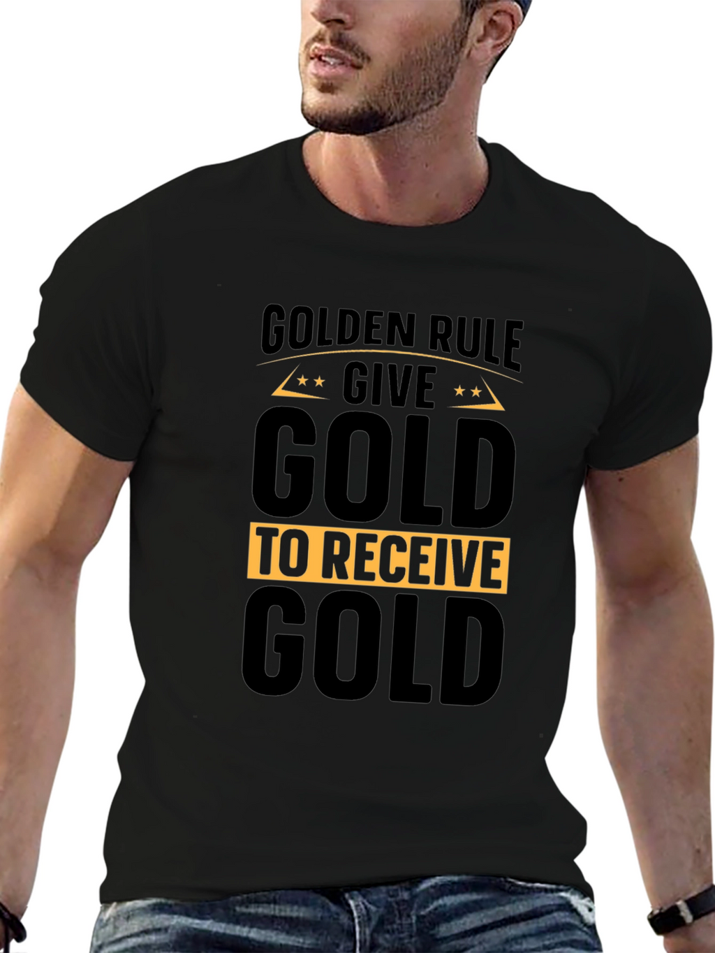 Golden Rule Give Gold T-Shirt