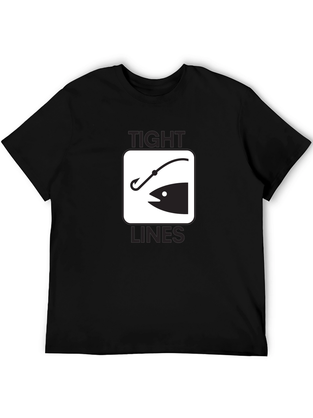 Tight Lines Fishing Graphic T-Shirt