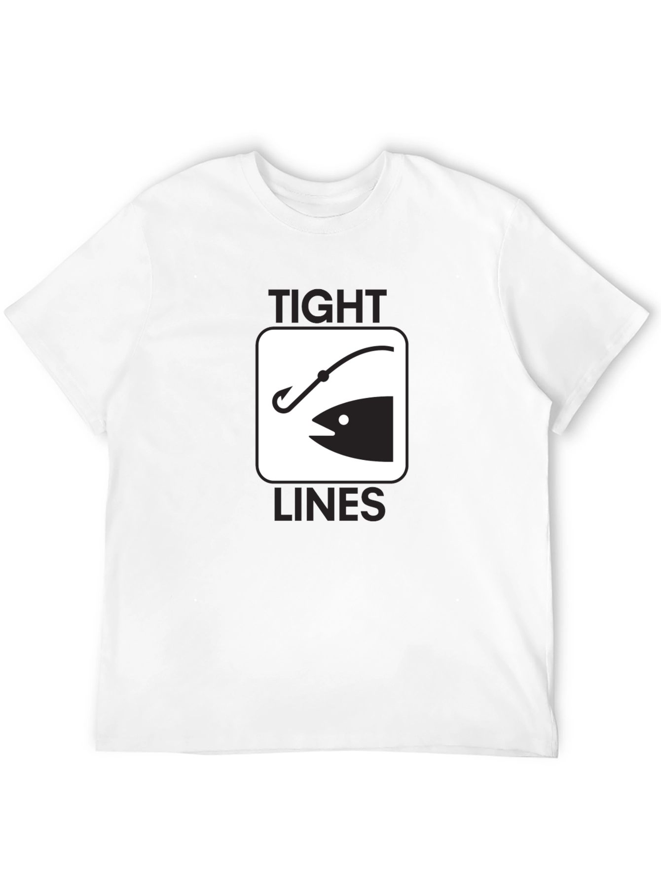Tight Lines Fishing Graphic T-Shirt
