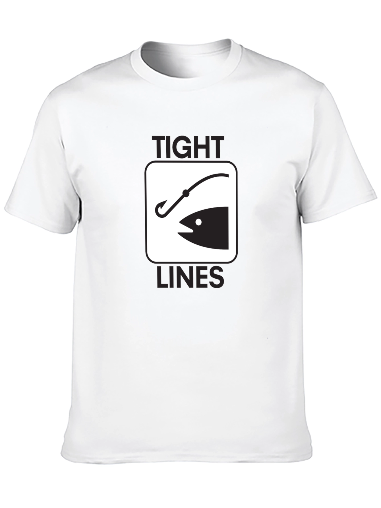 Tight Lines Fishing Graphic T-Shirt