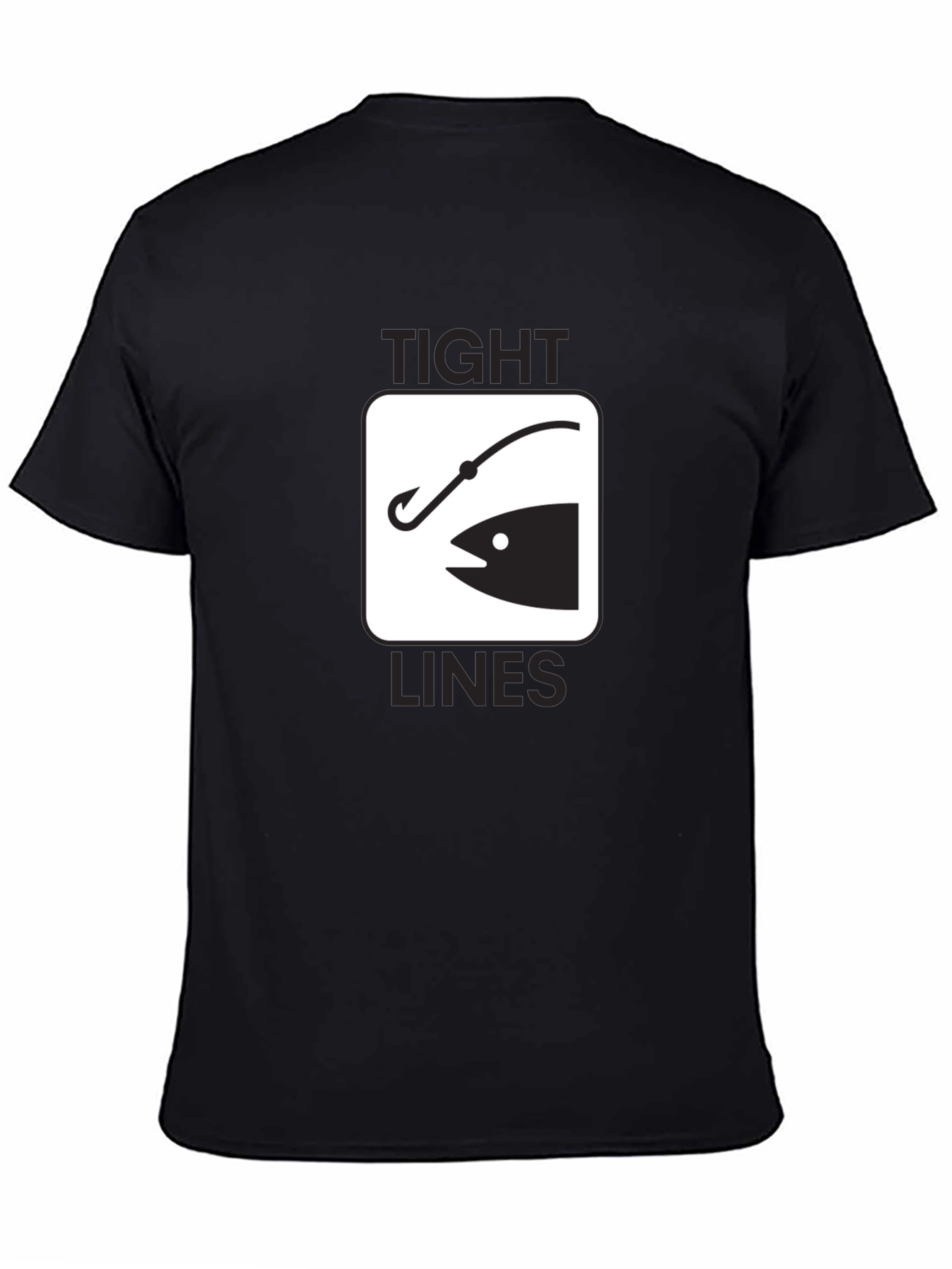 Tight Lines Fishing Graphic T-Shirt