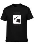 Tight Lines Fishing Graphic T-Shirt