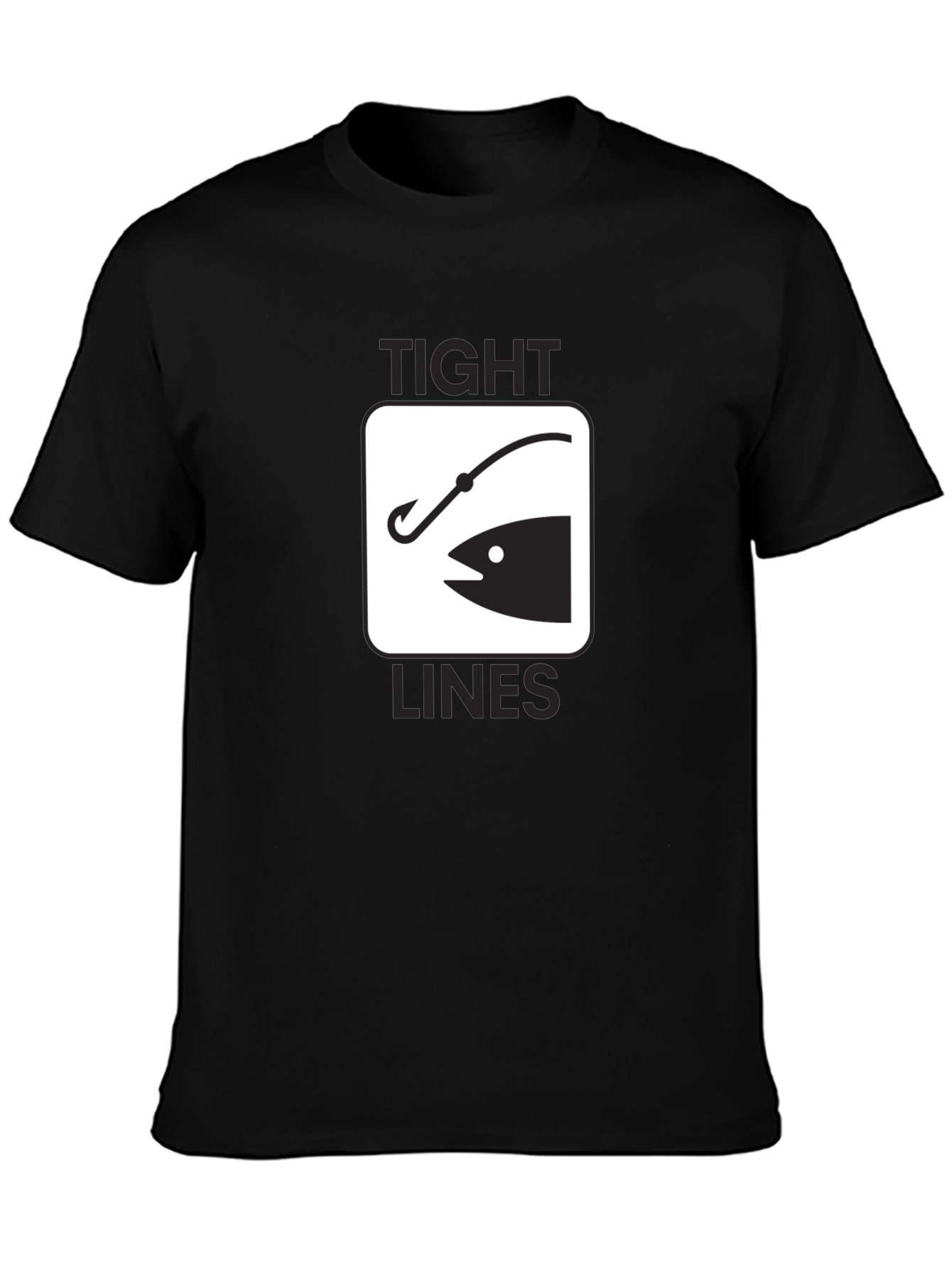 Tight Lines Fishing Graphic T-Shirt