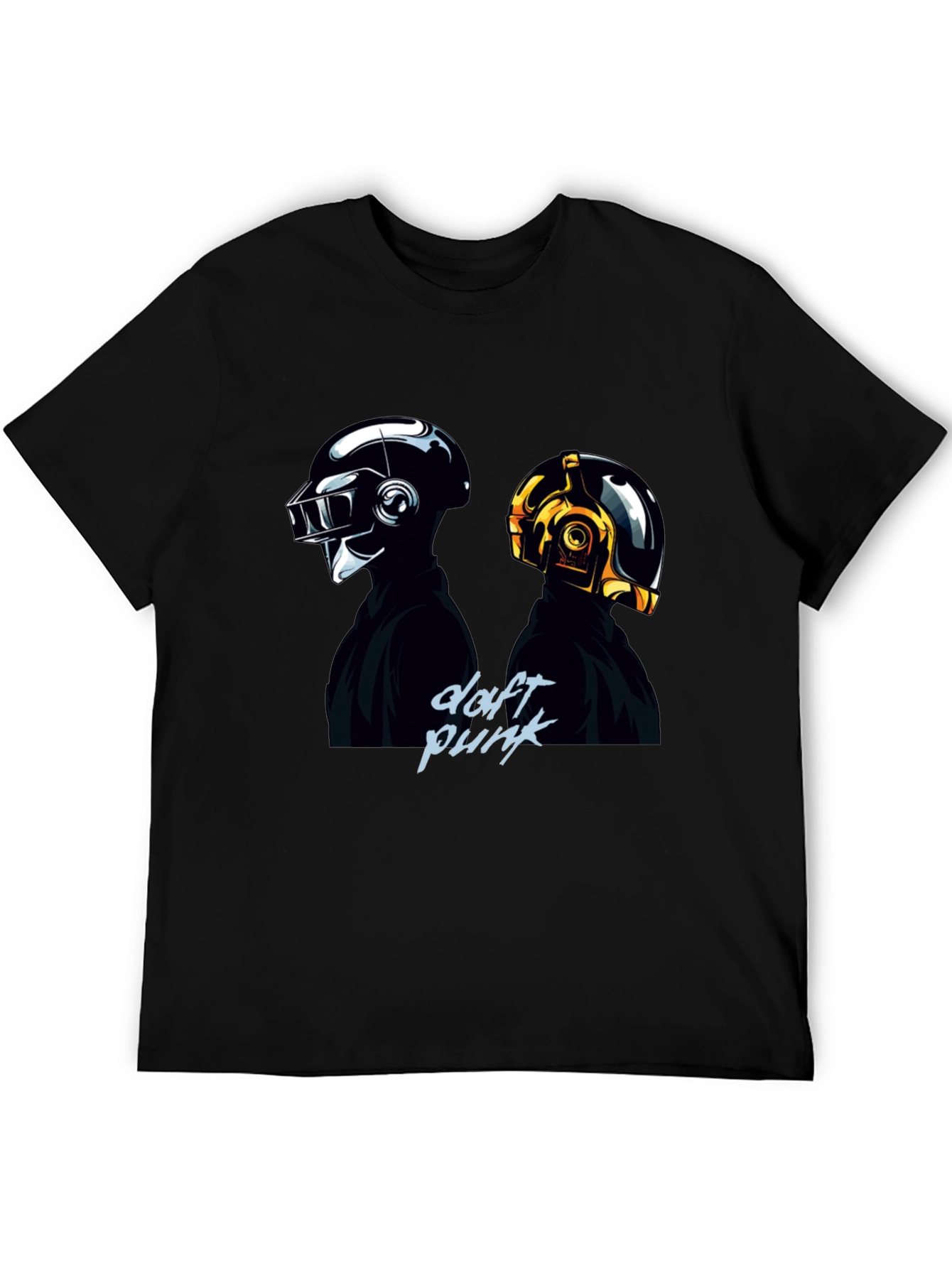Daft Punk Graphic Black T-Shirt