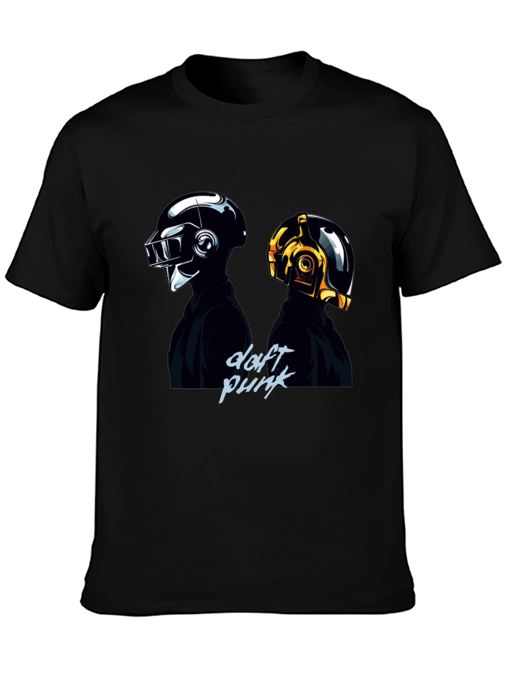 Daft Punk Graphic Black T-Shirt