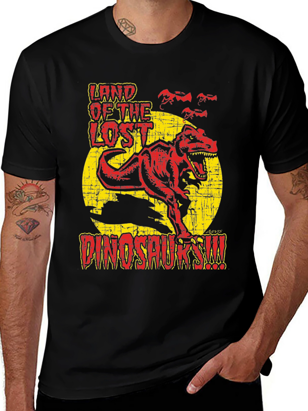 Land of the Lost Dinosaurs Graphic T-Shirt