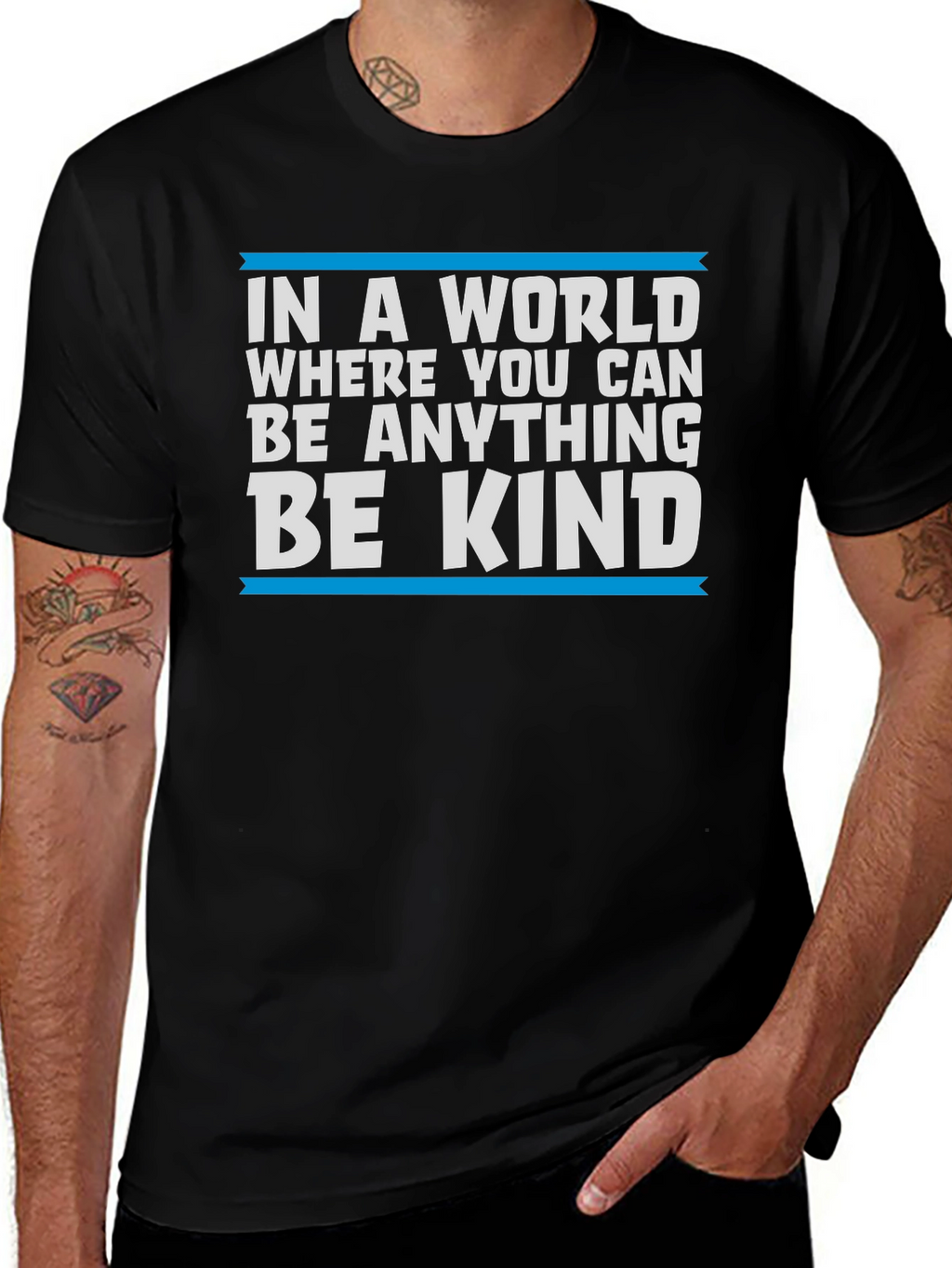 Be Kind Graphic Tee - Soft Cotton Casual Shirt