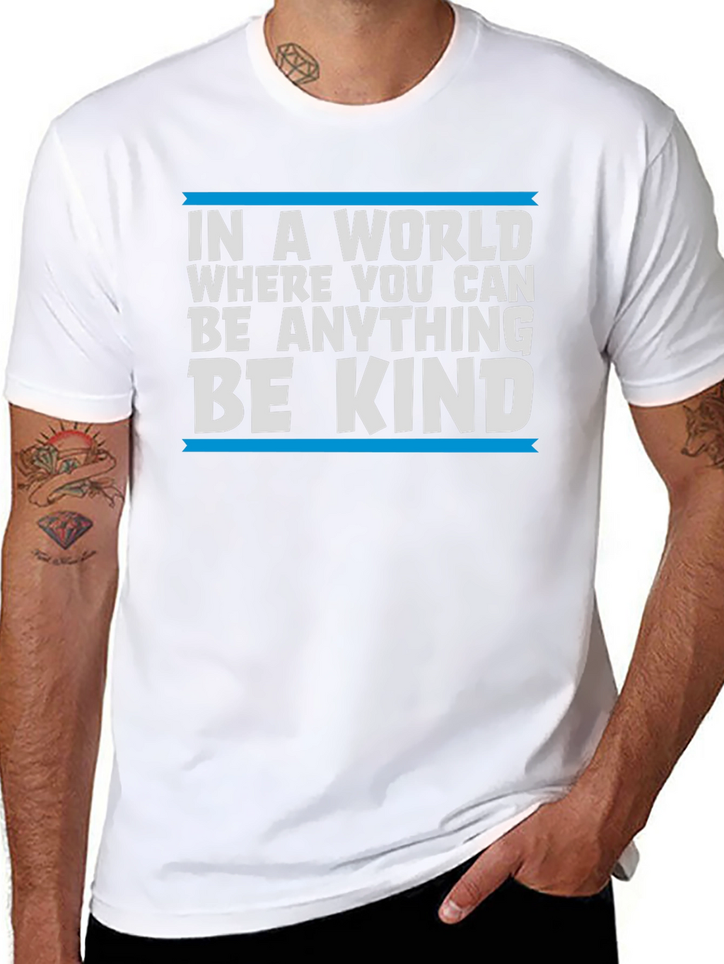 Be Kind Graphic Tee - Soft Cotton Casual Shirt