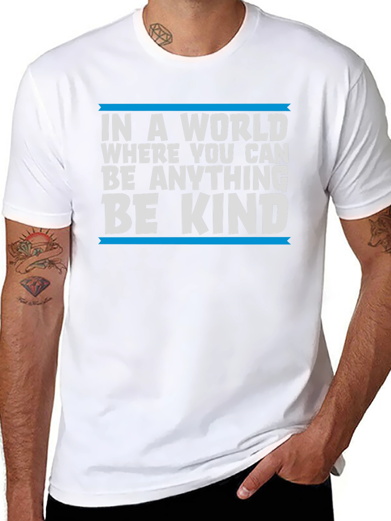 Be Kind Graphic Tee - Soft Cotton Casual Shirt