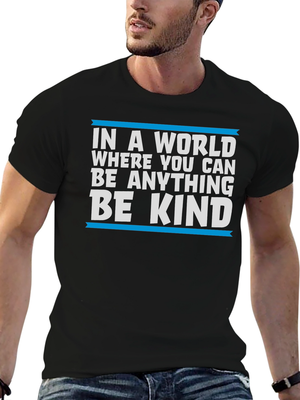 Be Kind Graphic Tee - Soft Cotton Casual Shirt