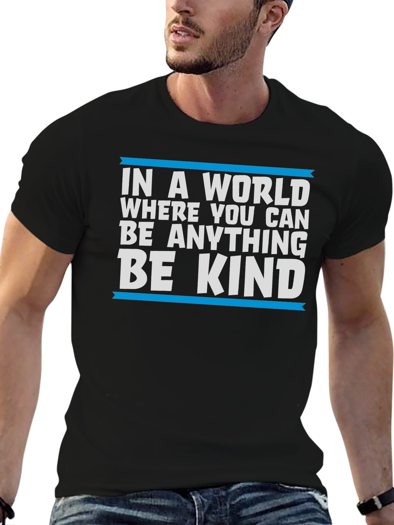 Be Kind Graphic Tee - Soft Cotton Casual Shirt