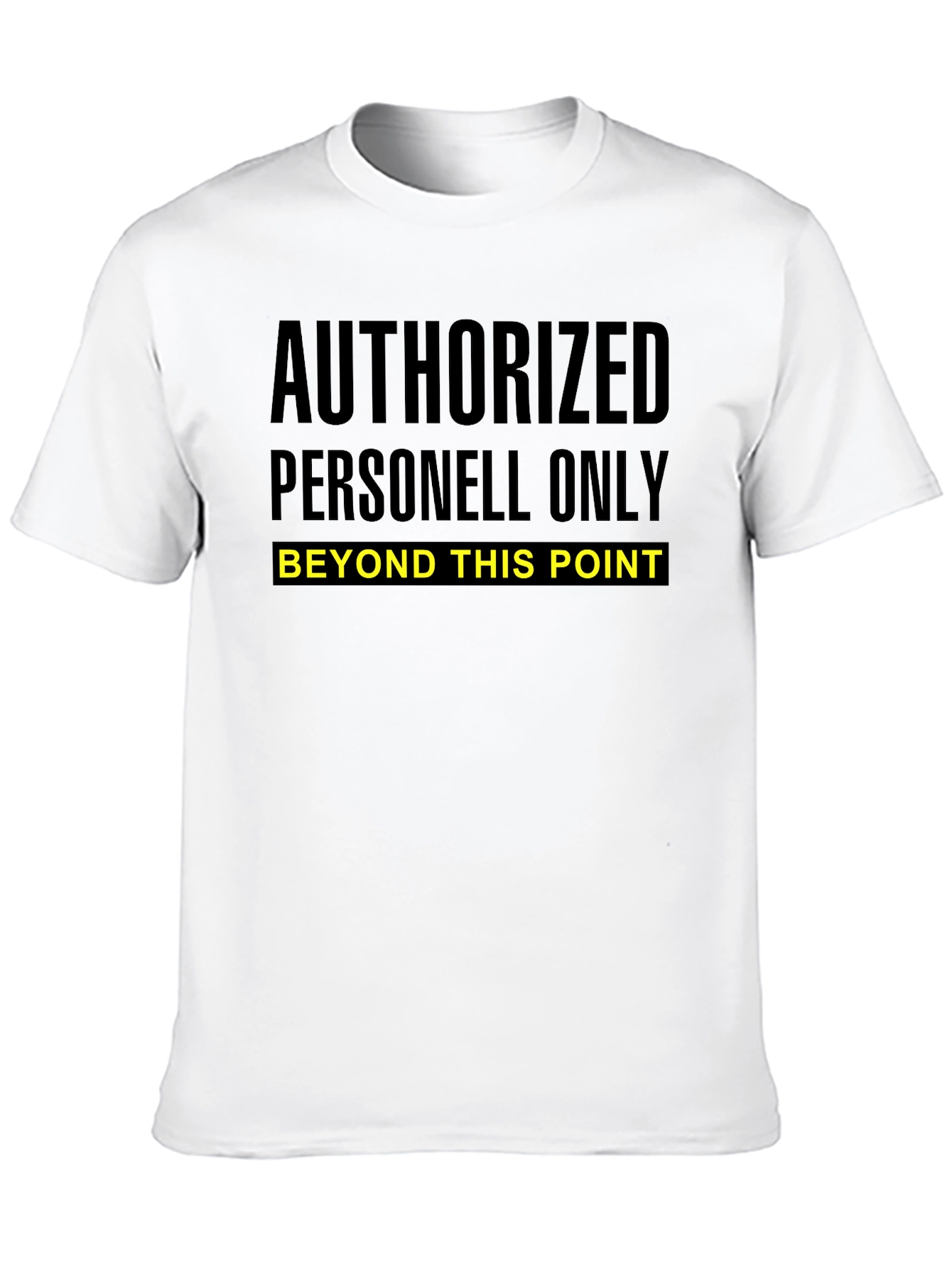 Authorized Personnel Only Graphic Tee