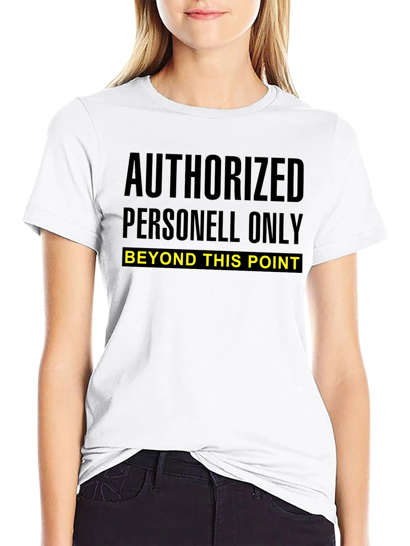 Authorized Personnel Only Graphic Tee