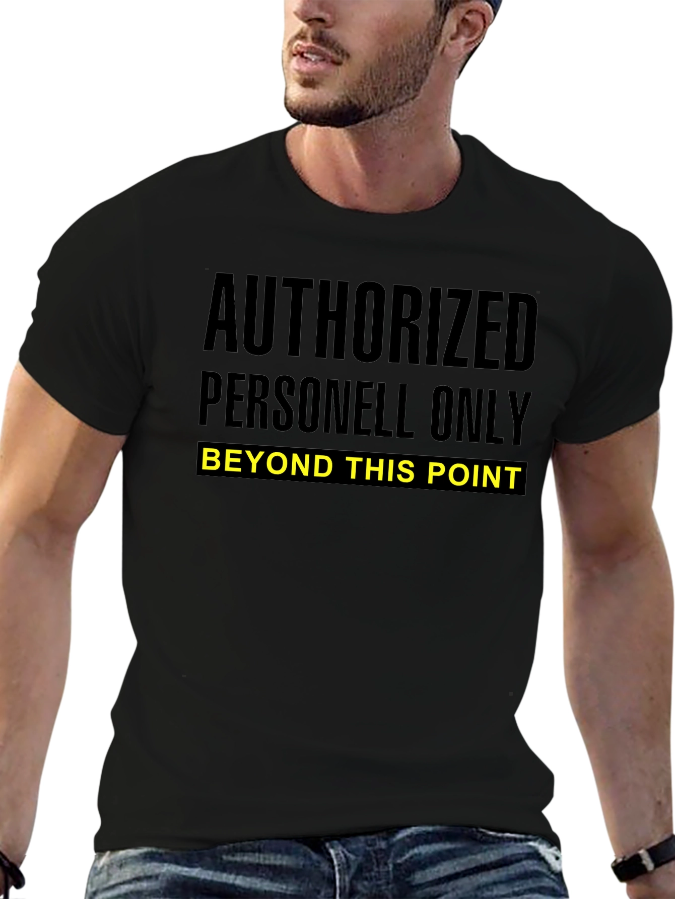 Authorized Personnel Only Graphic Tee