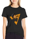 Jazz Man Trumpet Graphic Tee - Cool Musician T-Shirt