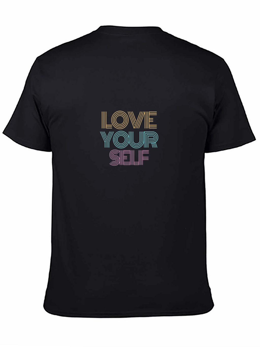 Love Yourself Graphic Tee - Stylish Black T-Shirt