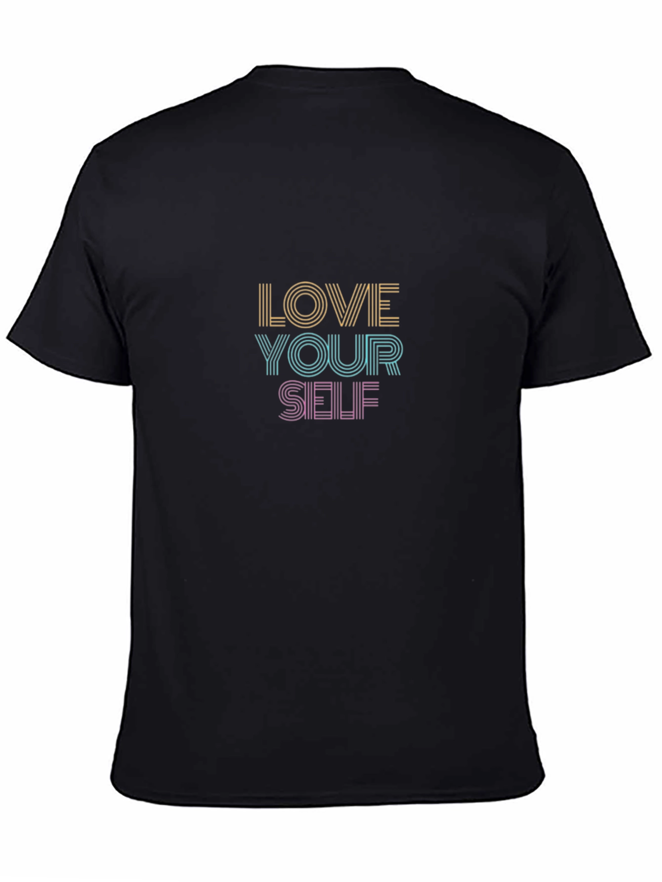 Love Yourself Graphic Tee - Stylish Black T-Shirt