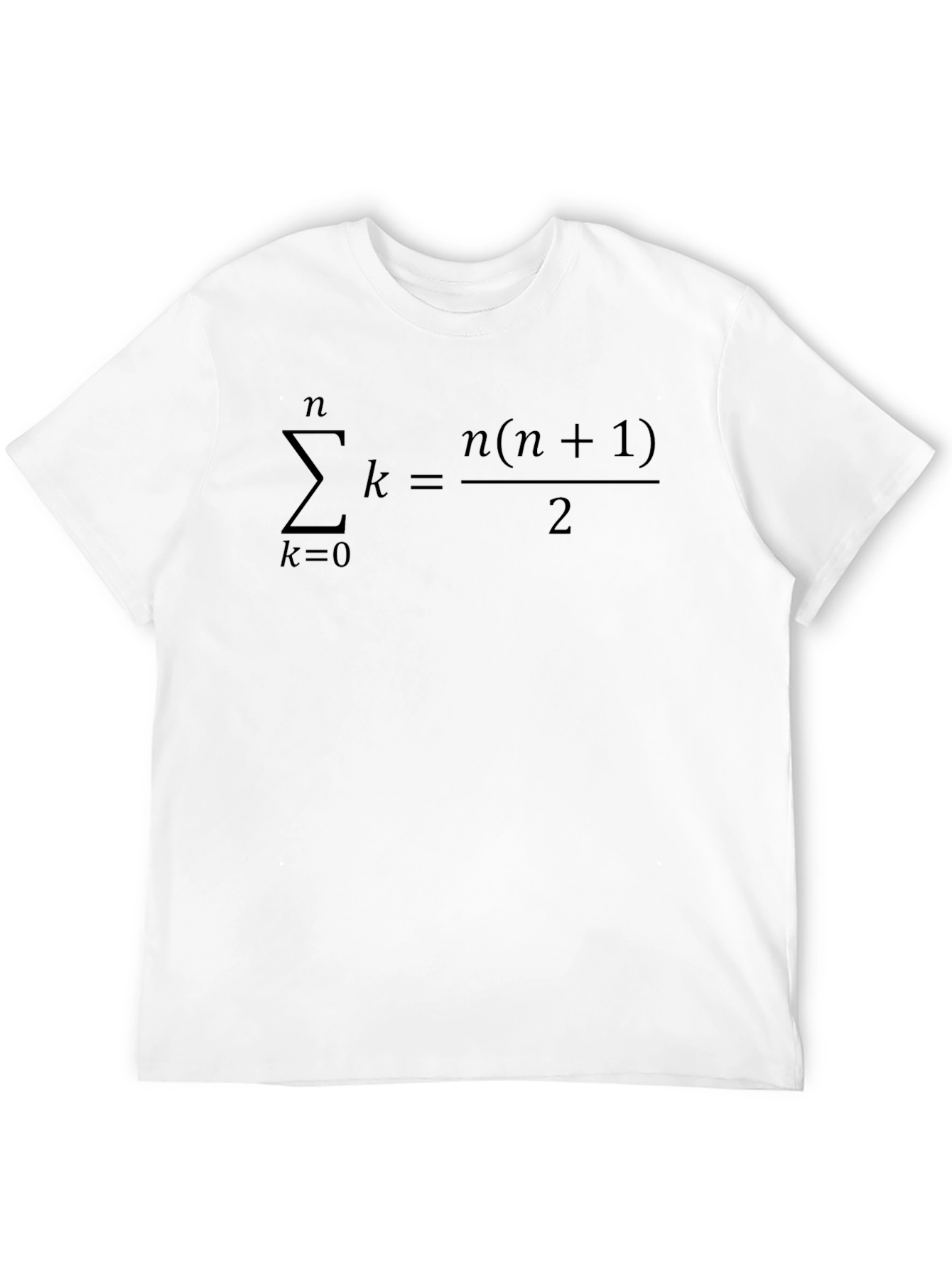 Math Formula T-Shirt - Summation Equation Tee