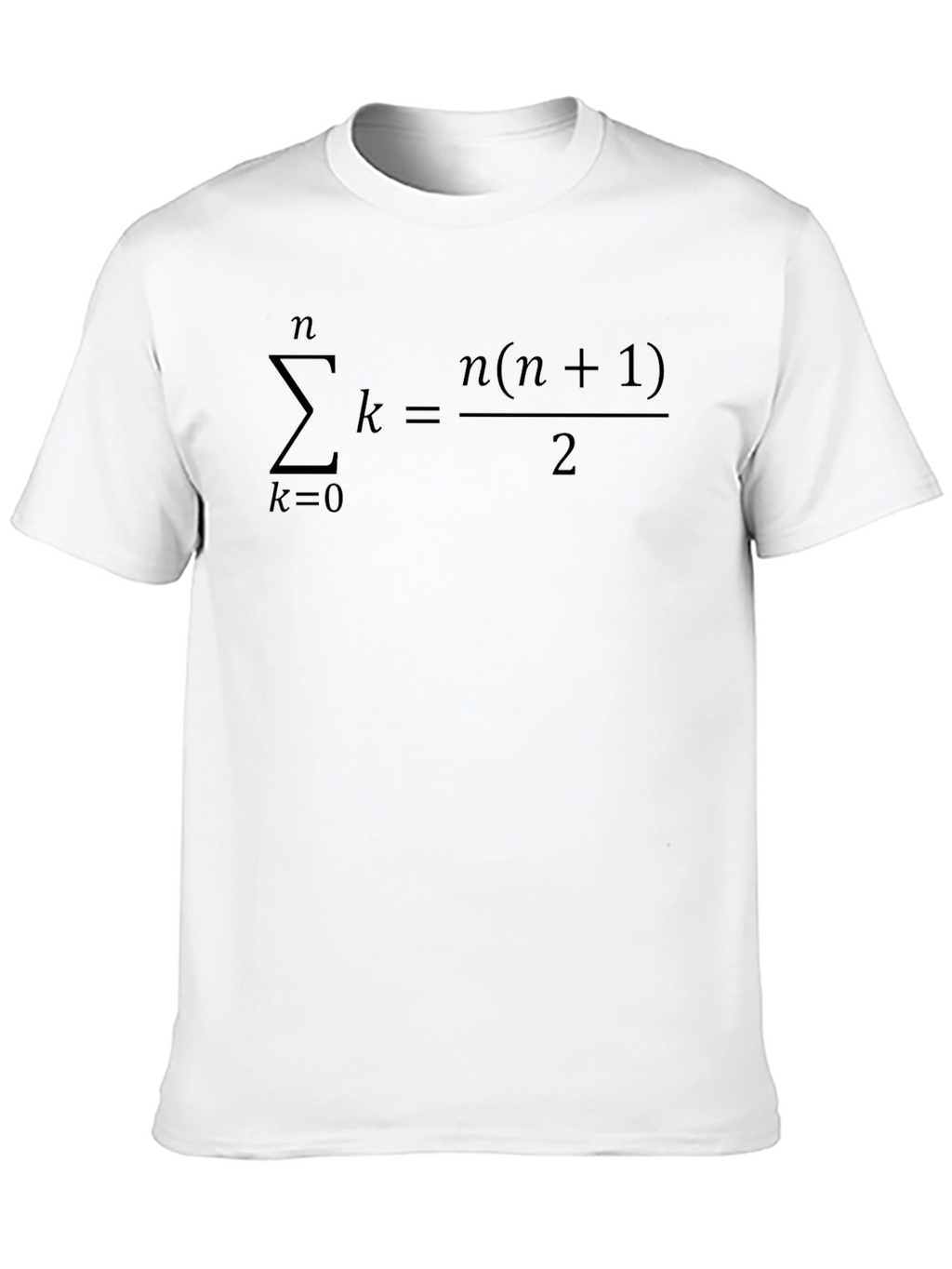Math Formula T-Shirt - Summation Equation Tee