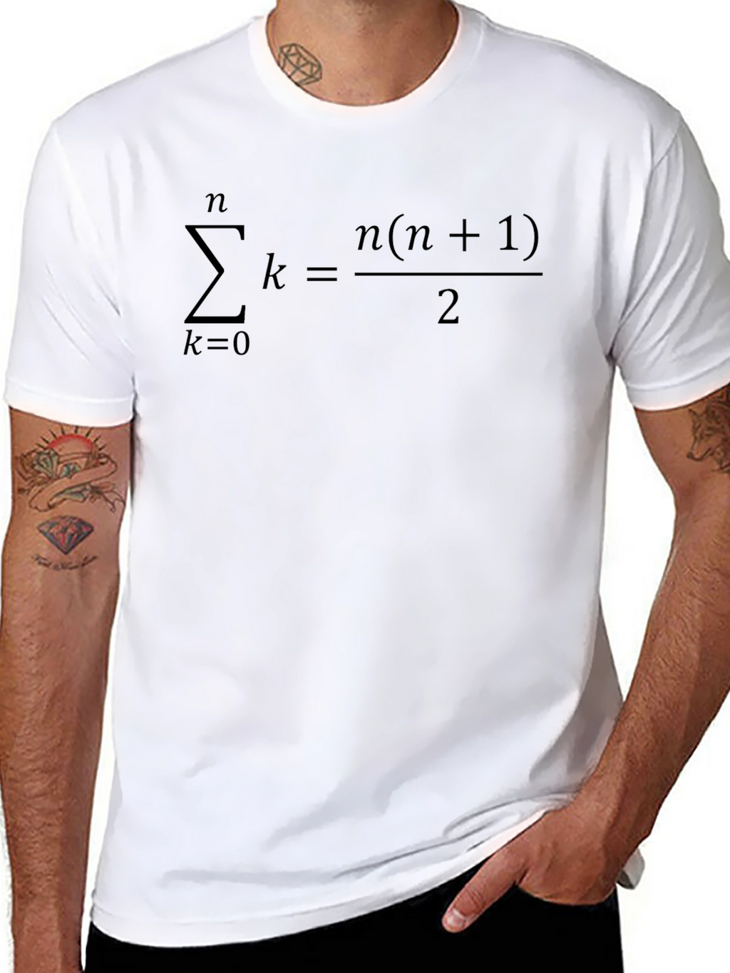 Math Formula T-Shirt - Summation Equation Tee