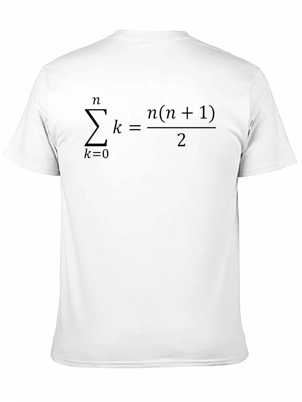 Math Formula T-Shirt - Summation Equation Tee