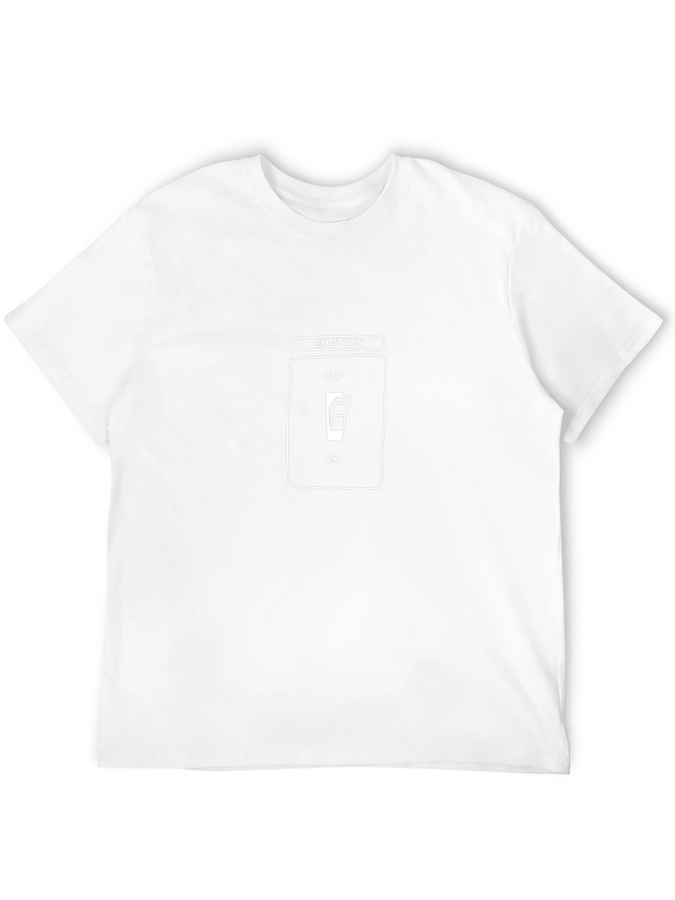 Emotion Switch Graphic T-Shirt - On or Off?