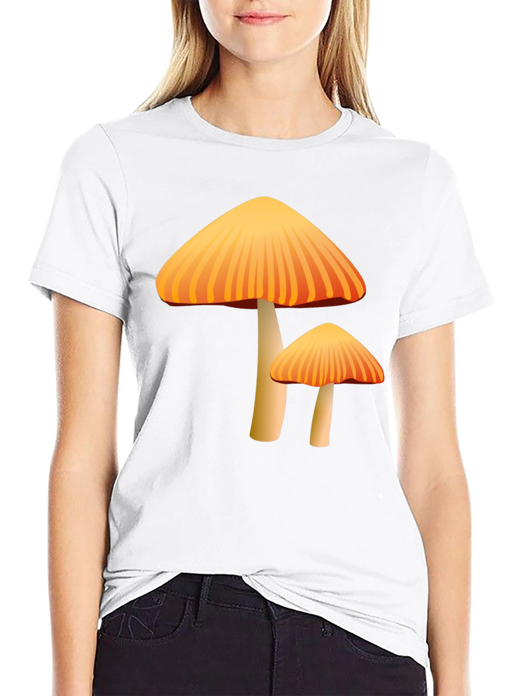 Mushroom Graphic Tee - Funky Fungi Design