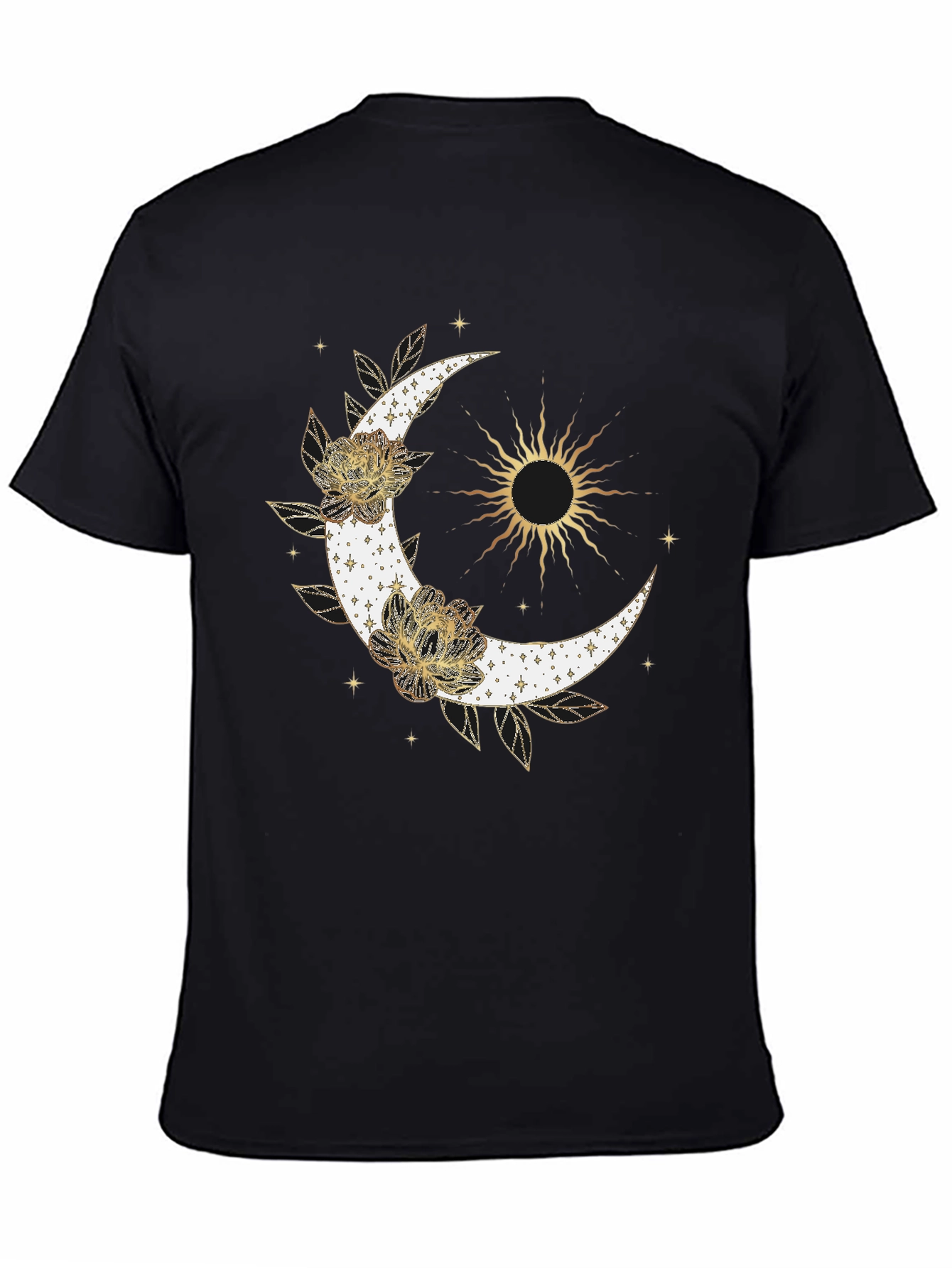 Celestial Moon & Sun Graphic Tee