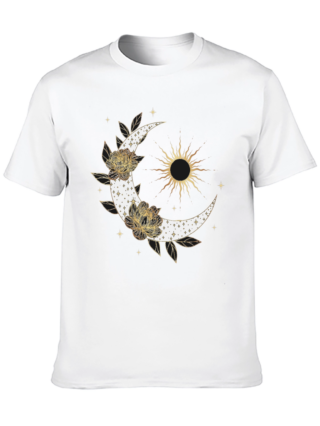 Celestial Moon & Sun Graphic Tee