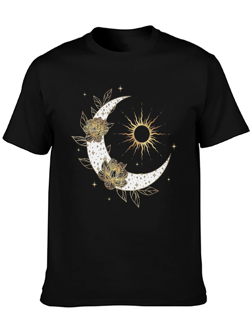 Celestial Moon & Sun Graphic Tee