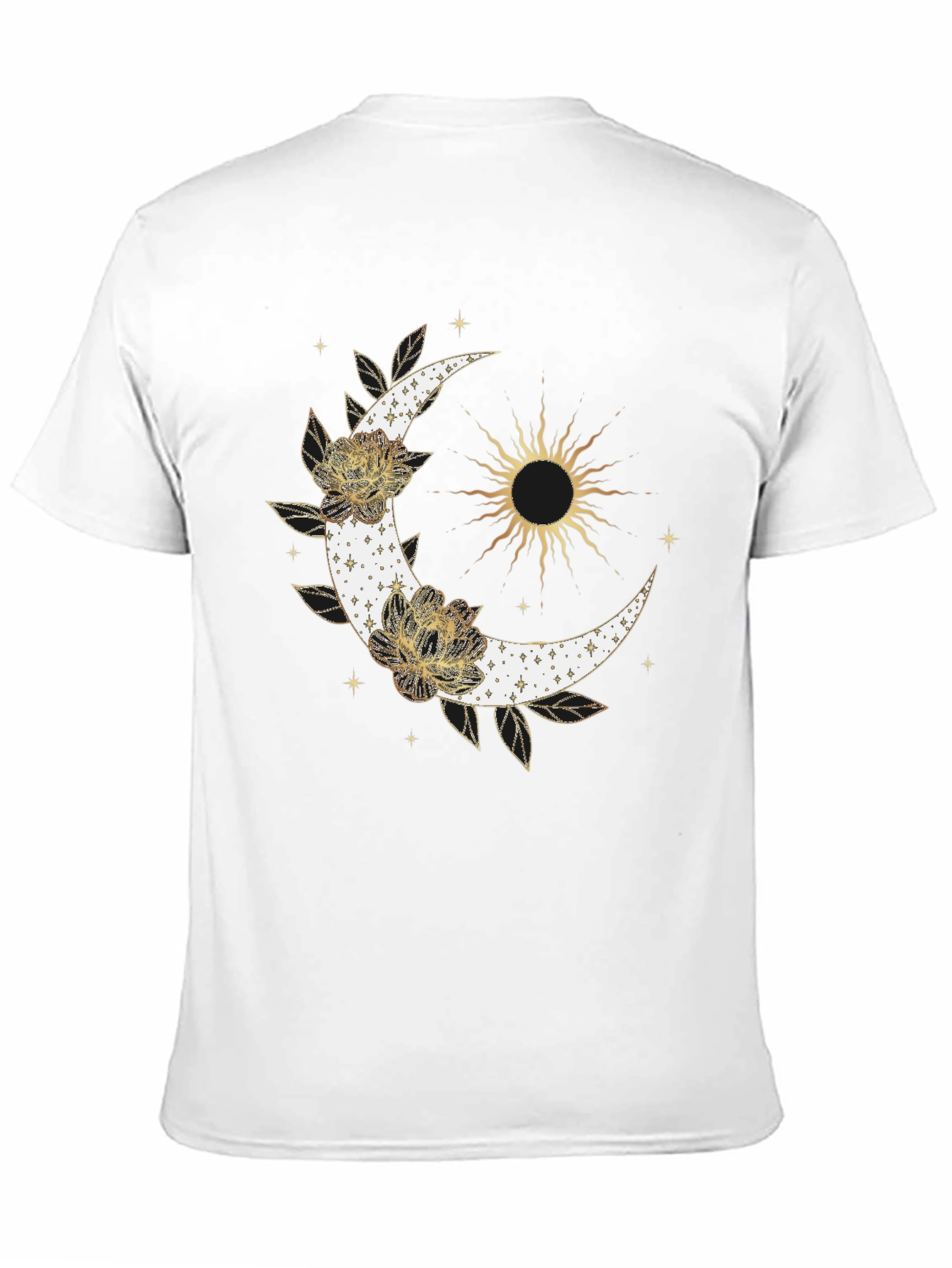 Celestial Moon & Sun Graphic Tee