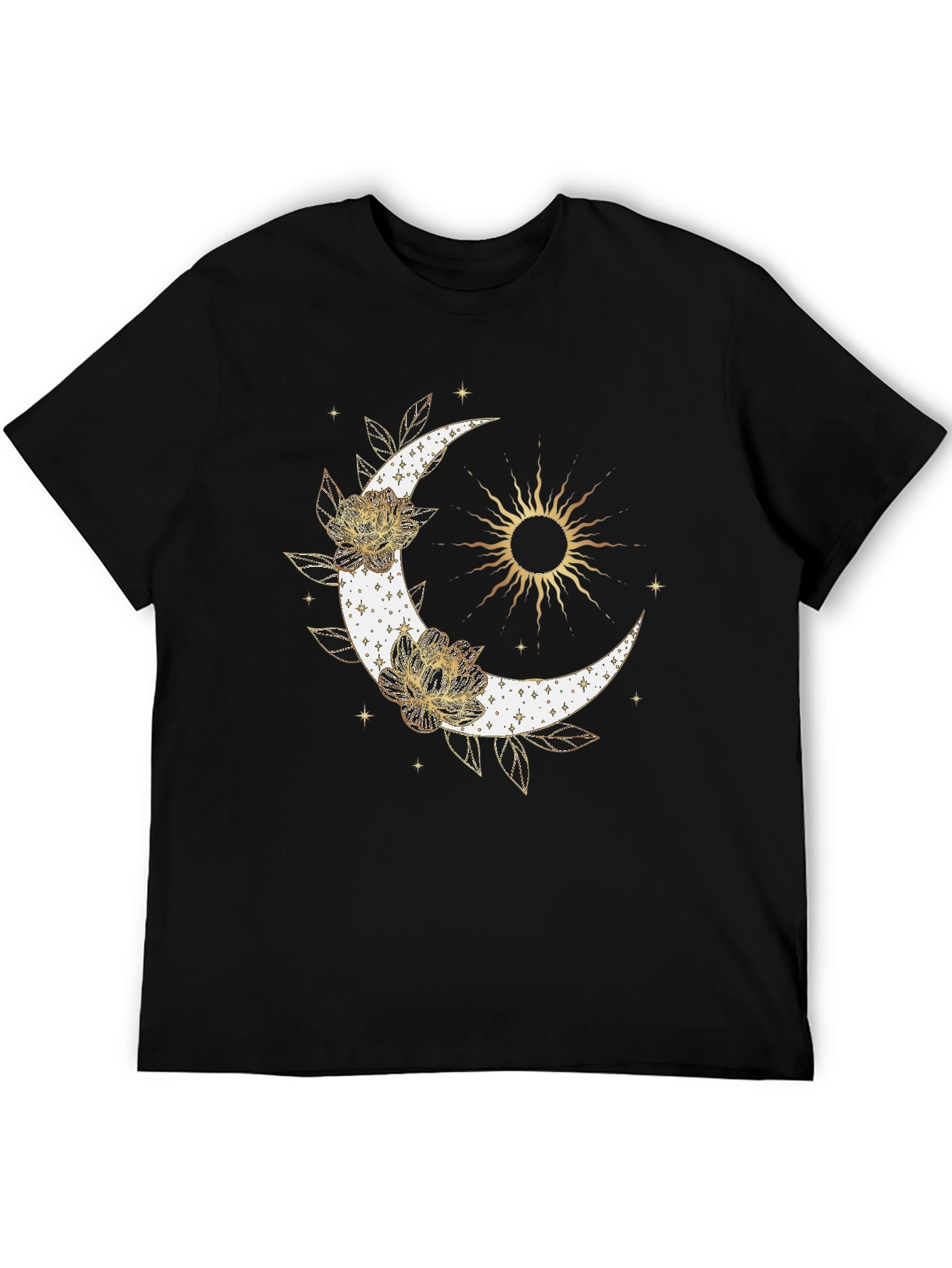 Celestial Moon & Sun Graphic Tee