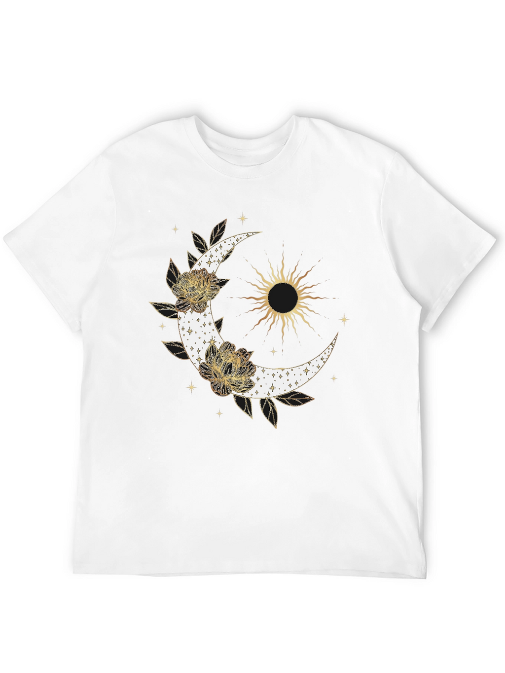 Celestial Moon & Sun Graphic Tee