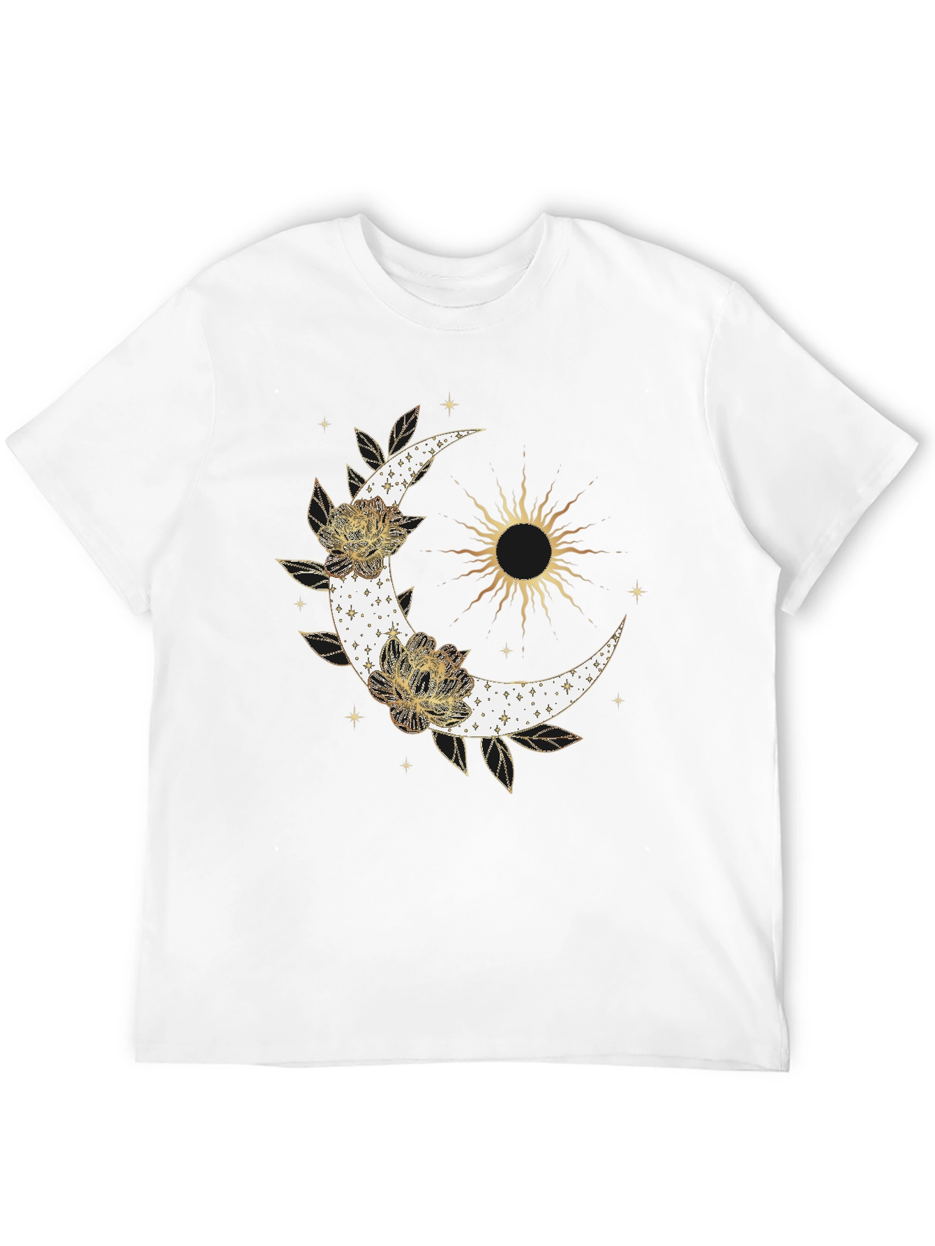 Celestial Moon & Sun Graphic Tee