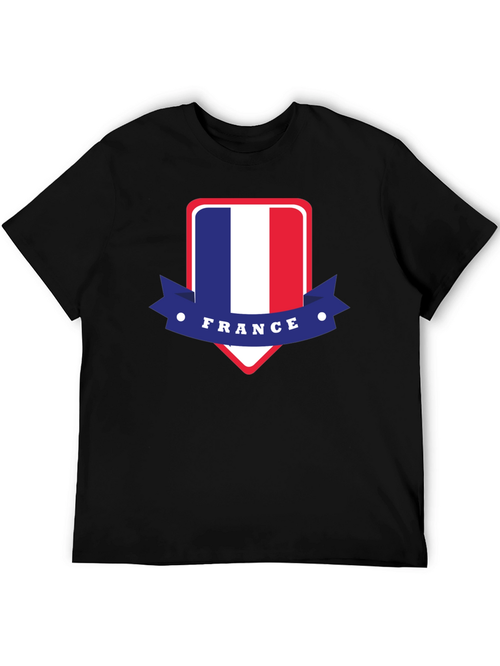 France Flag T-Shirt - Patriotic French Pride Tee