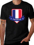 France Flag T-Shirt - Patriotic French Pride Tee