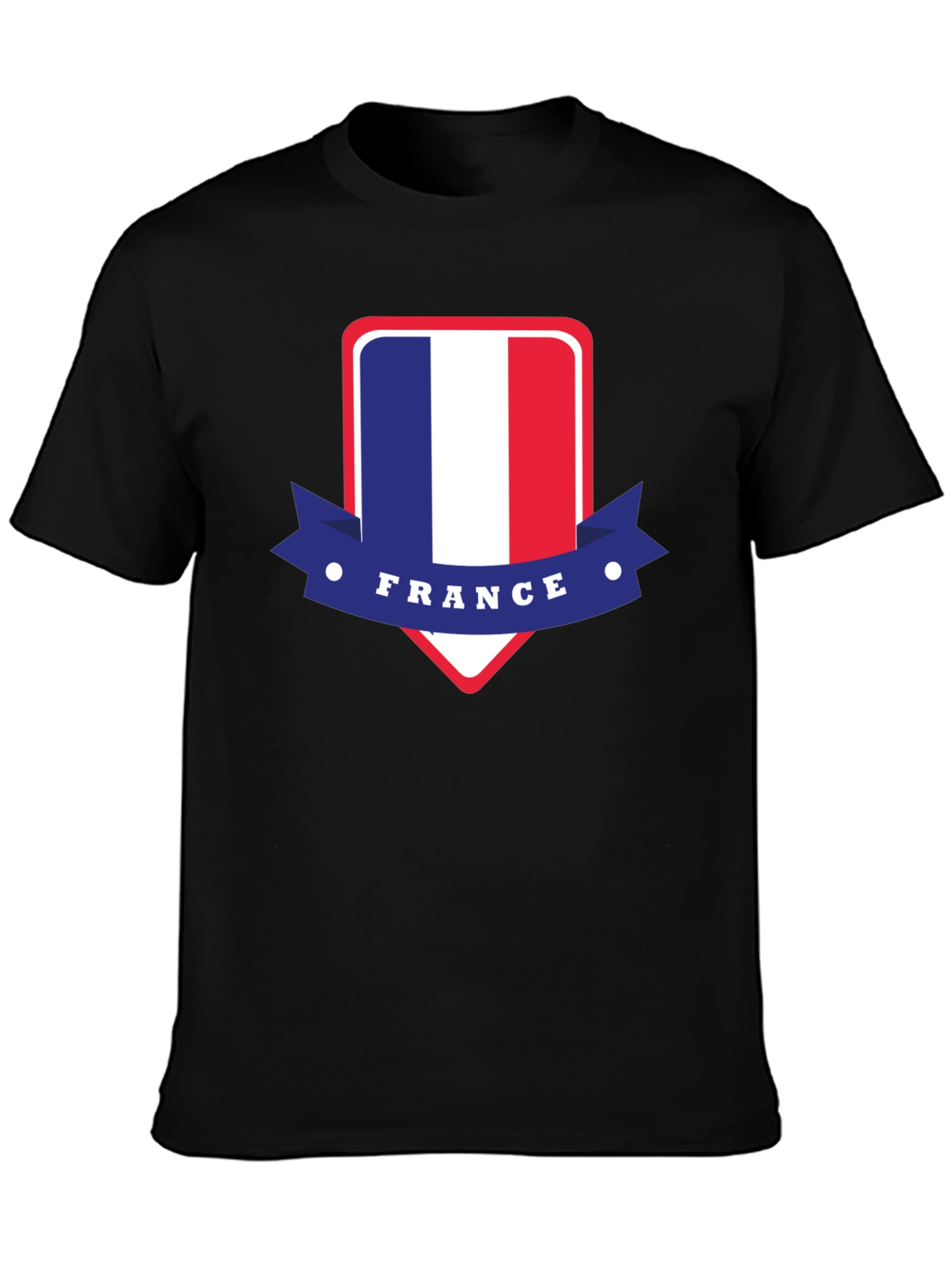 France Flag T-Shirt - Patriotic French Pride Tee