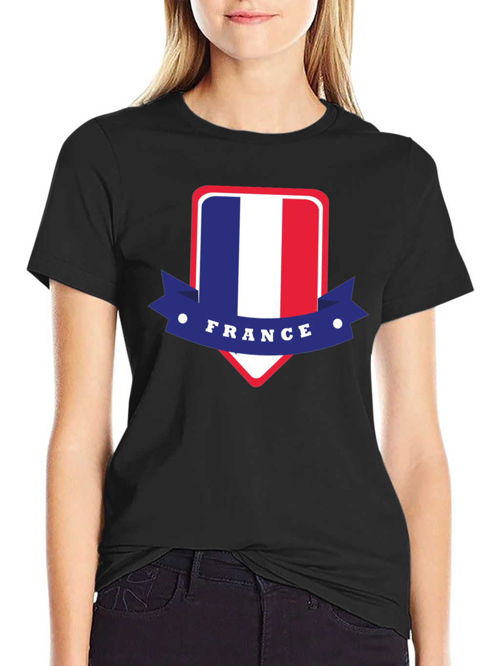 France Flag T-Shirt - Patriotic French Pride Tee