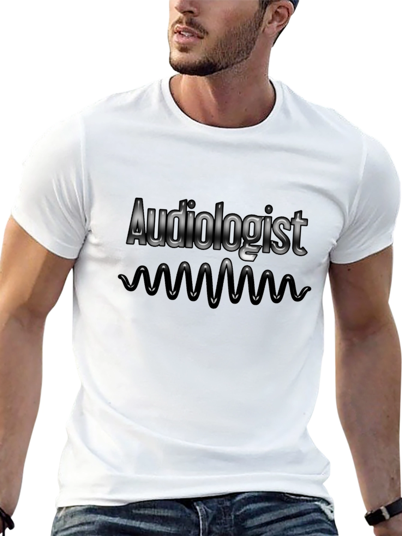 Audiologist Tee - Hear to Help in Style