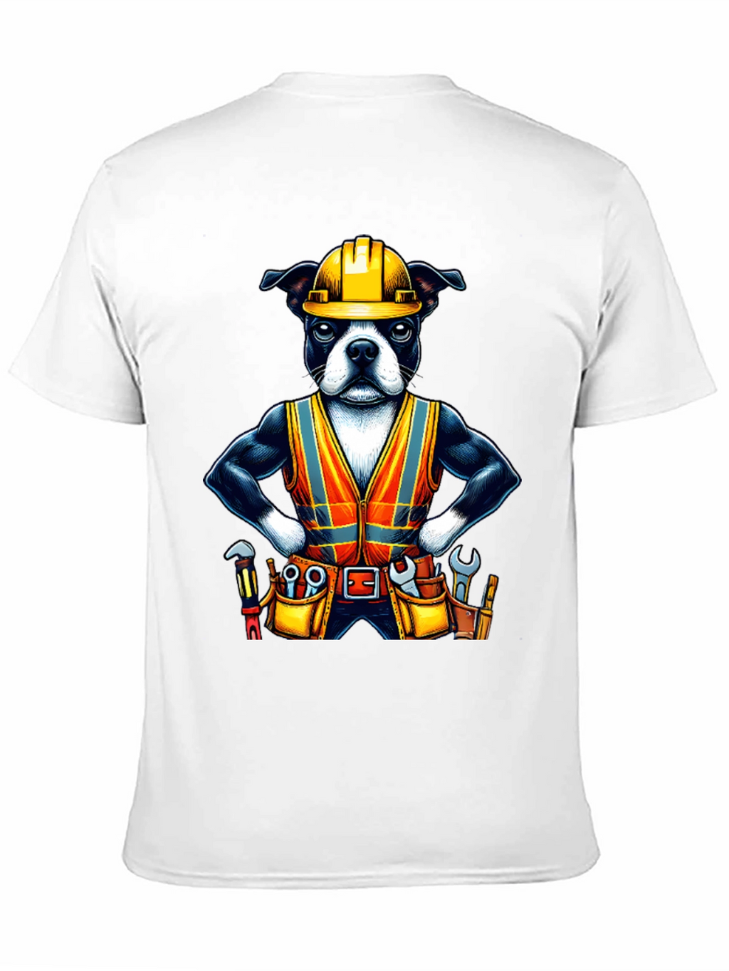 Dog Construction Worker T-Shirt