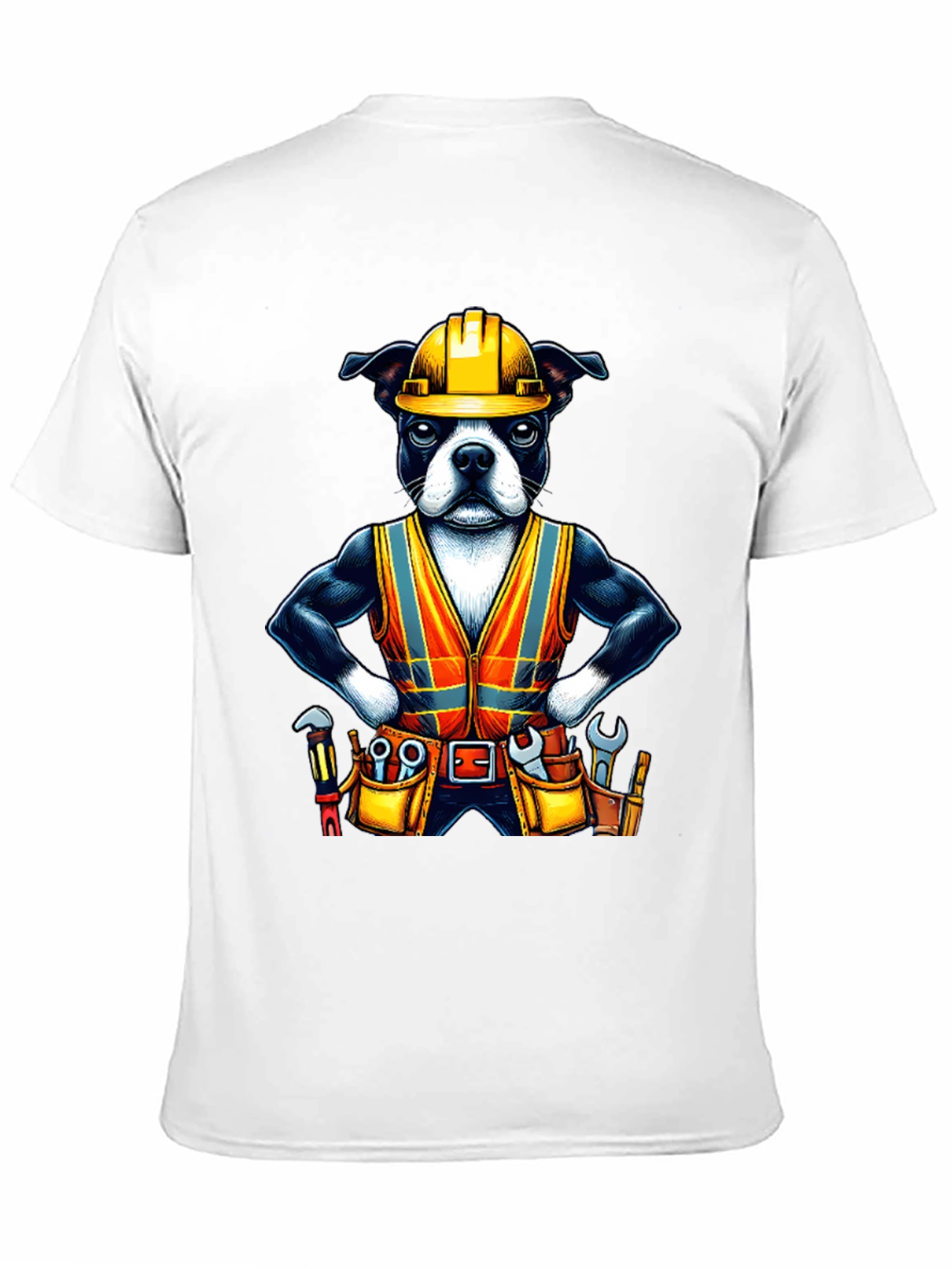 Dog Construction Worker T-Shirt