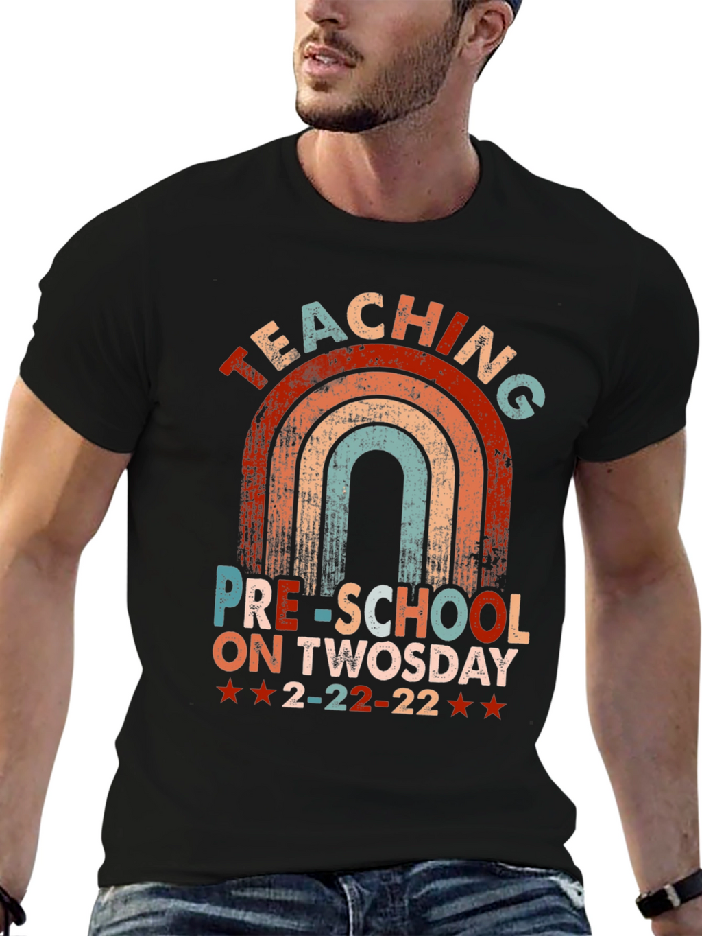 Teaching Preschool On Twosday T-Shirt