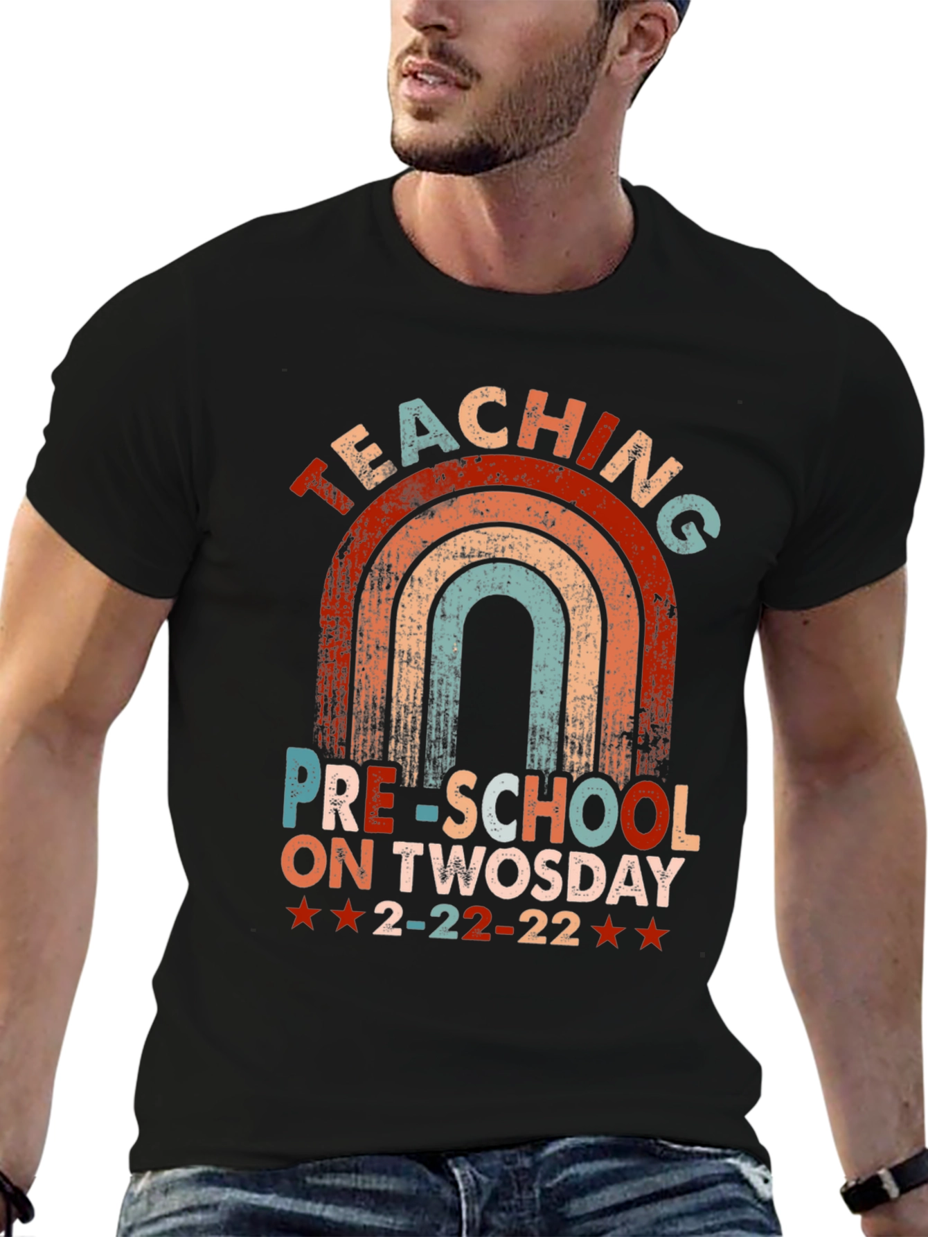 Teaching Preschool On Twosday T-Shirt
