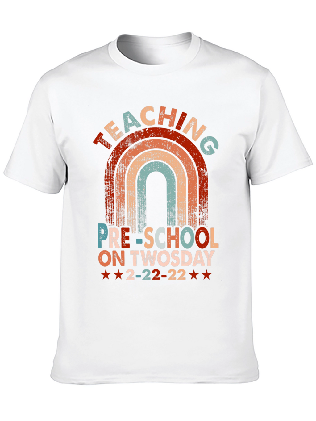 Teaching Preschool On Twosday T-Shirt
