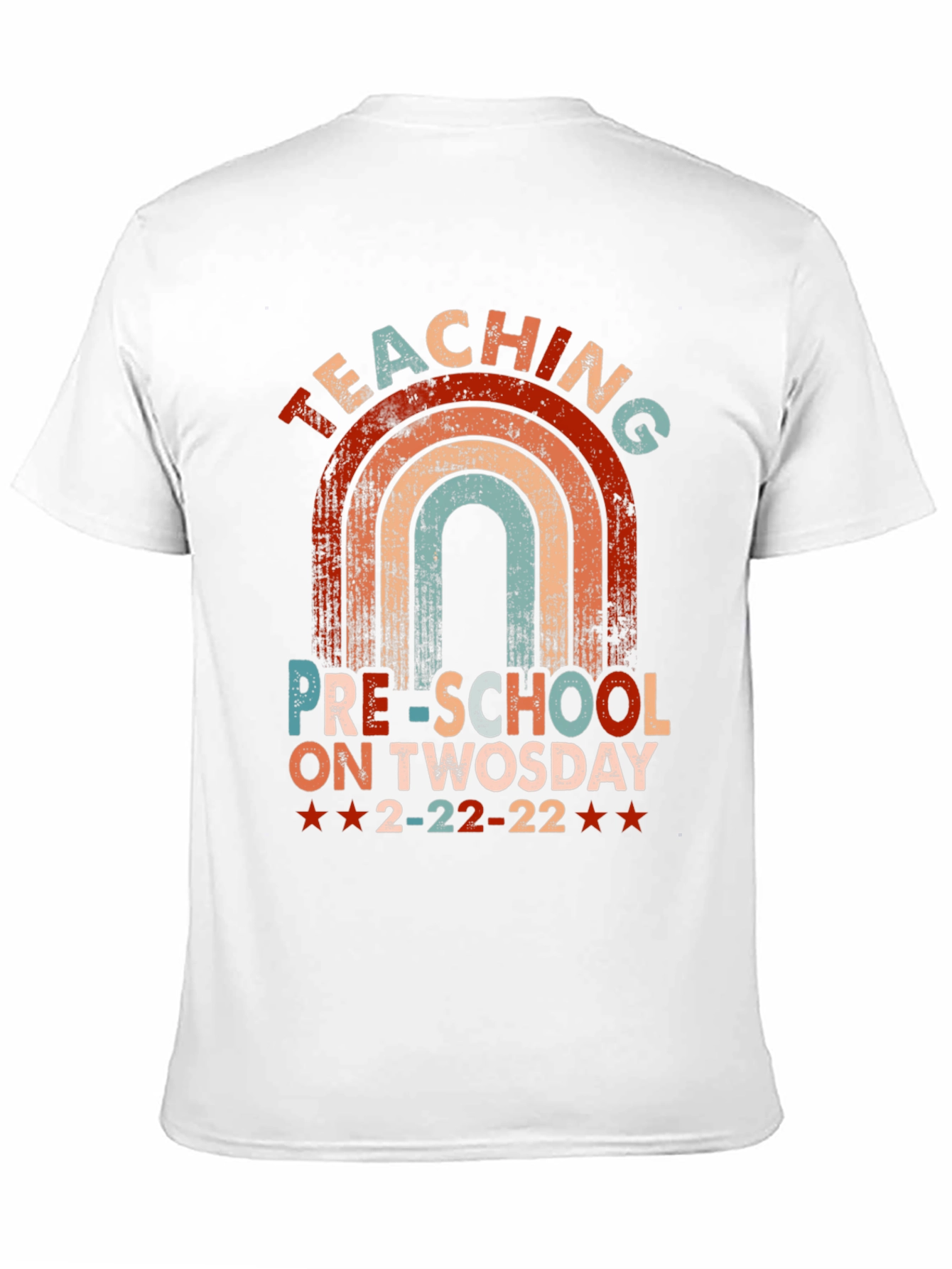 Teaching Preschool On Twosday T-Shirt
