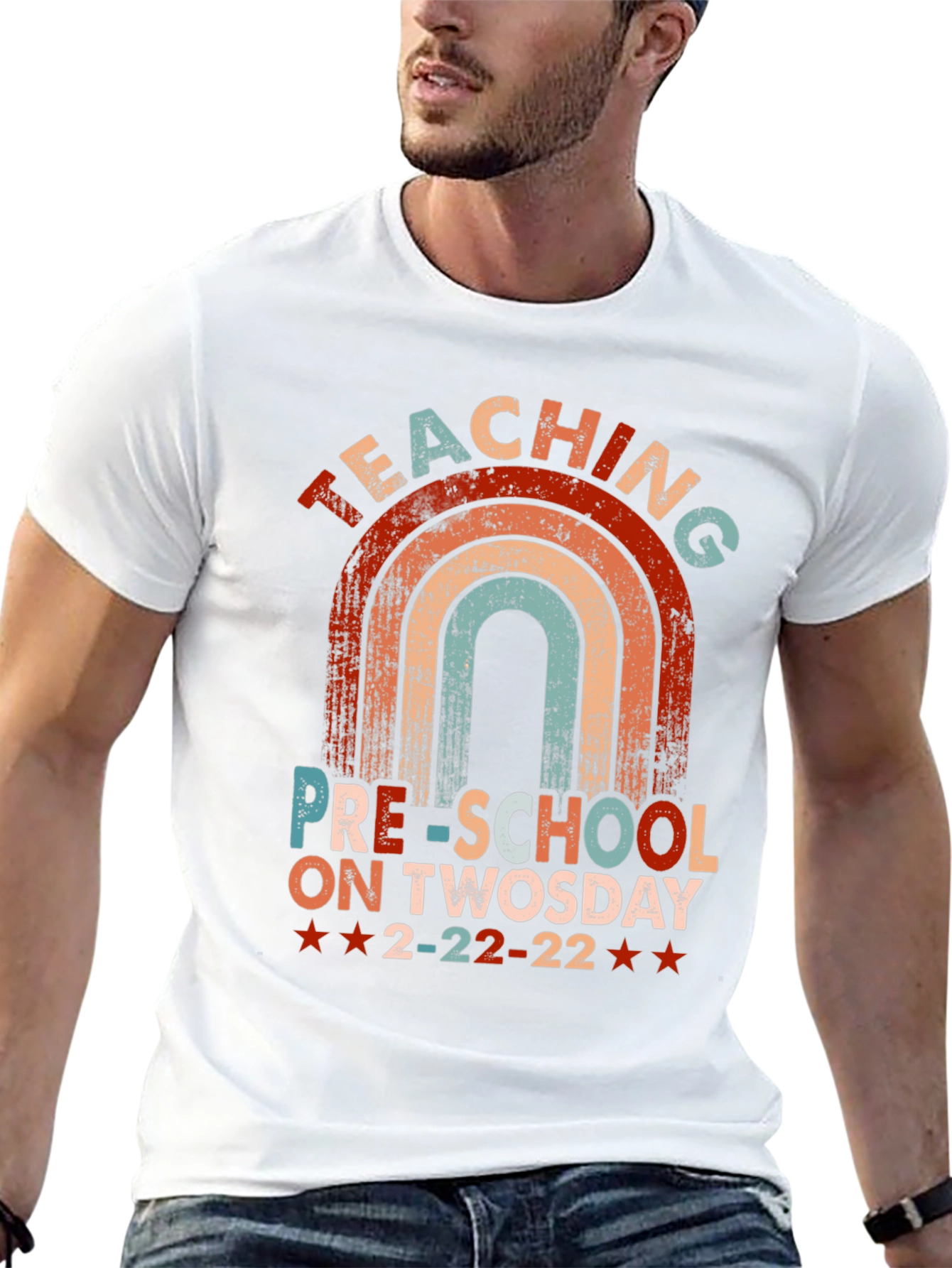 Teaching Preschool On Twosday T-Shirt