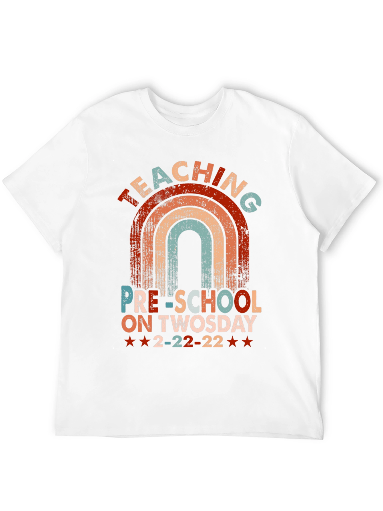 Teaching Preschool On Twosday T-Shirt