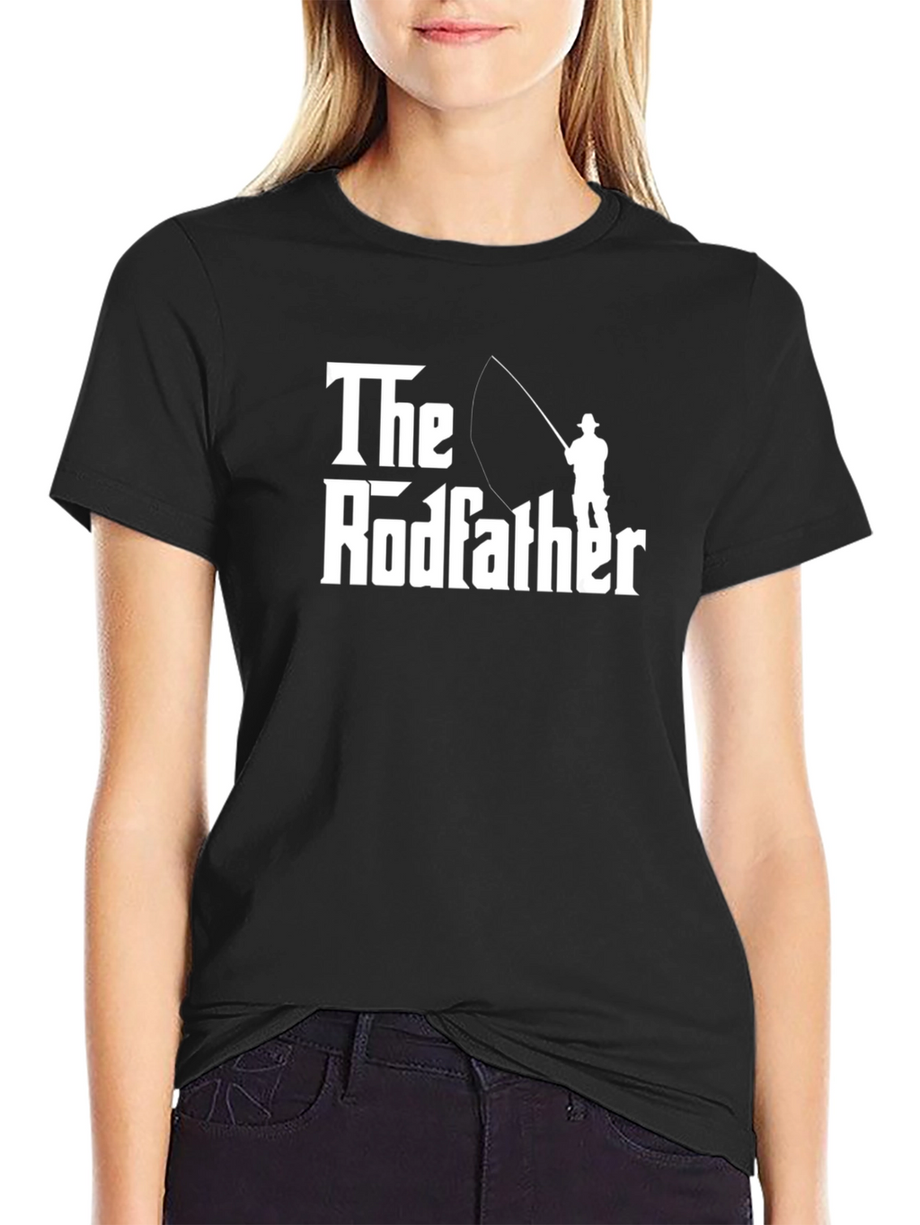 The Rodfather Fishing T-Shirt - Funny Fisherman Gift