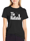The Rodfather Fishing T-Shirt - Funny Fisherman Gift