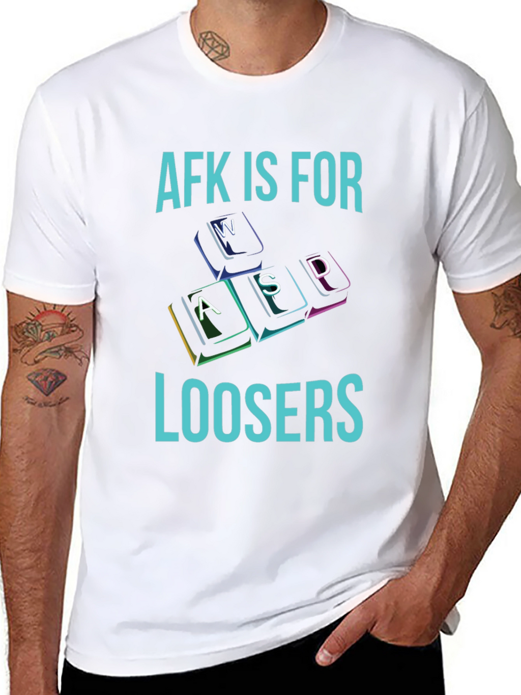 AFK is for Loosers T-Shirt - Gamer Apparel